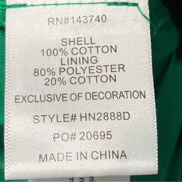 Hyacinth House Green Eyelet Beaded Strap Ibiza Mini Dress-Women’s XXL-Summer-NEW - Picture 8 of 10